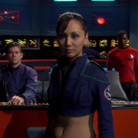 linda park nude|Linda Park Breasts Scene in Star Trek: Enterprise